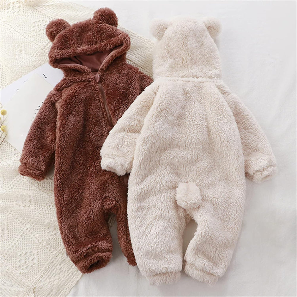 CuddleBear™ Hooded Baby Onesie