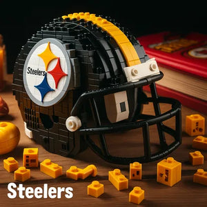 Limited Edition Football Building Block Helmet