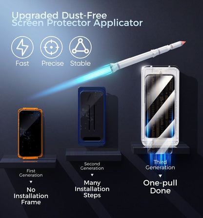 Altura™ GlassGuard - Dust-Free Shield for iPhone 16 Series