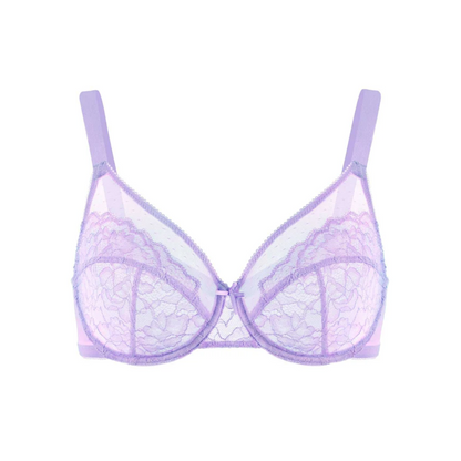 Lace Elegance Minimizer Bra Set
