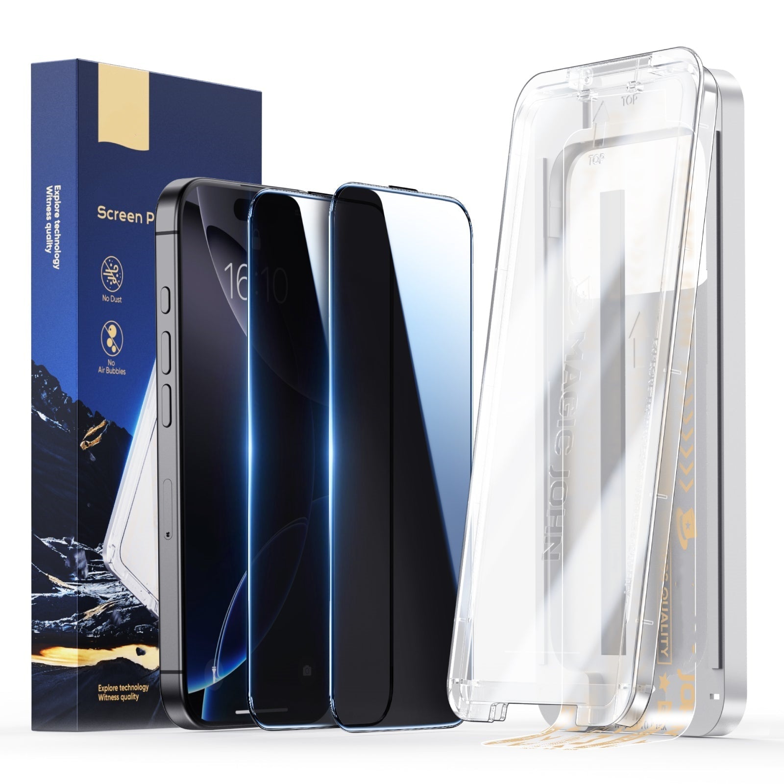 Altura™ GlassGuard - Dust-Free Shield for iPhone 16 Series