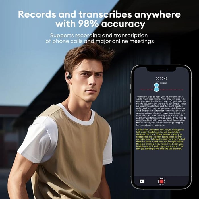 Language Barrier Breaker Bluetooth Earbuds