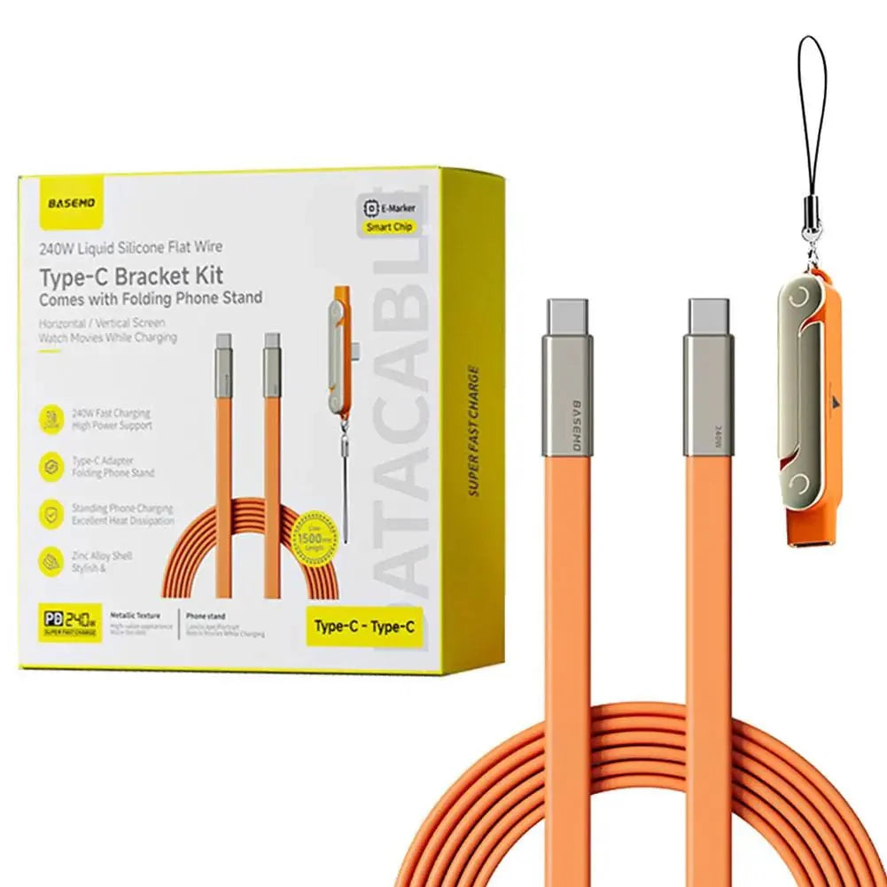 GripStand™ Fast Charging Cable