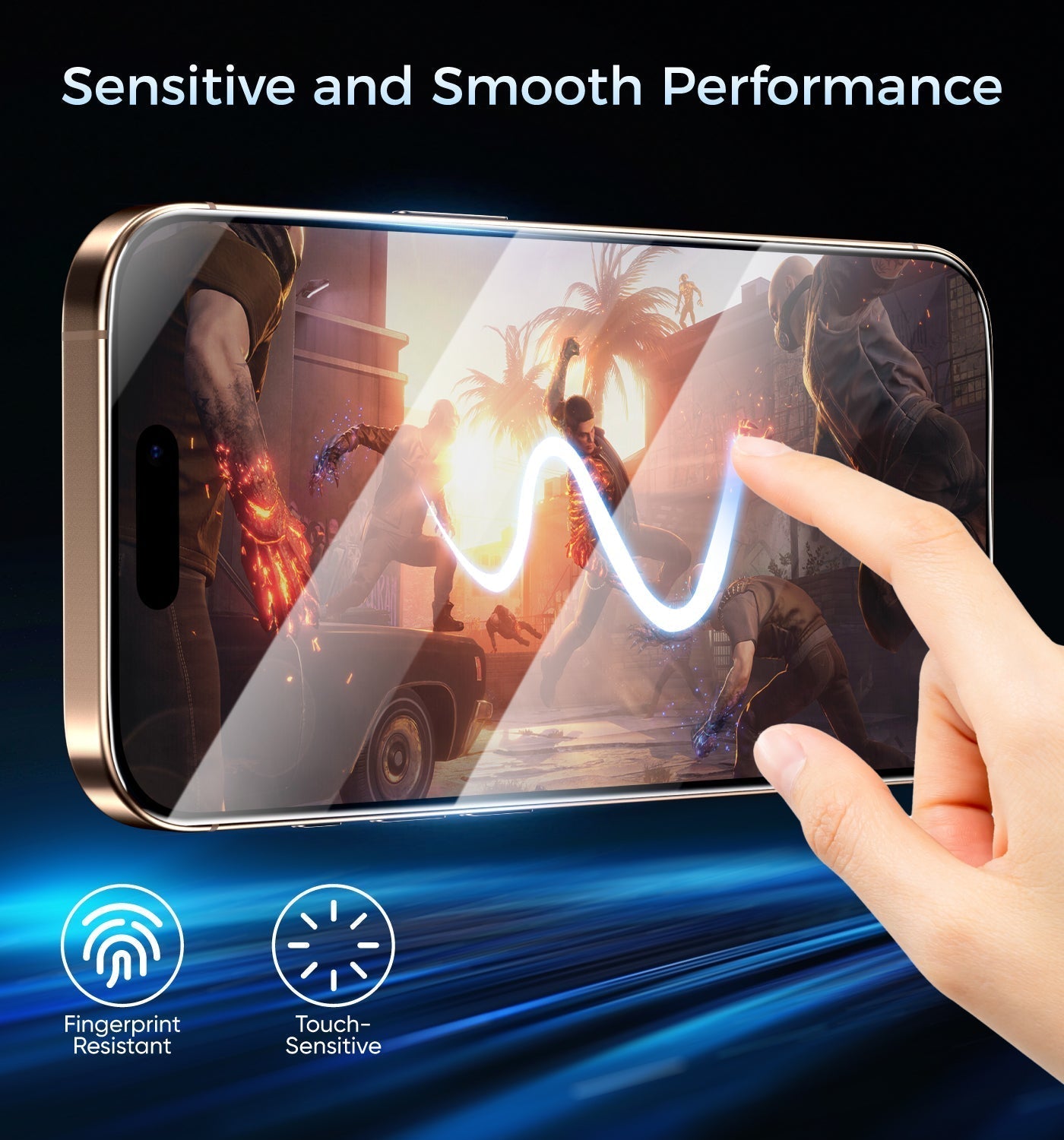 Altura™ GlassGuard - Dust-Free Shield for iPhone 16 Series