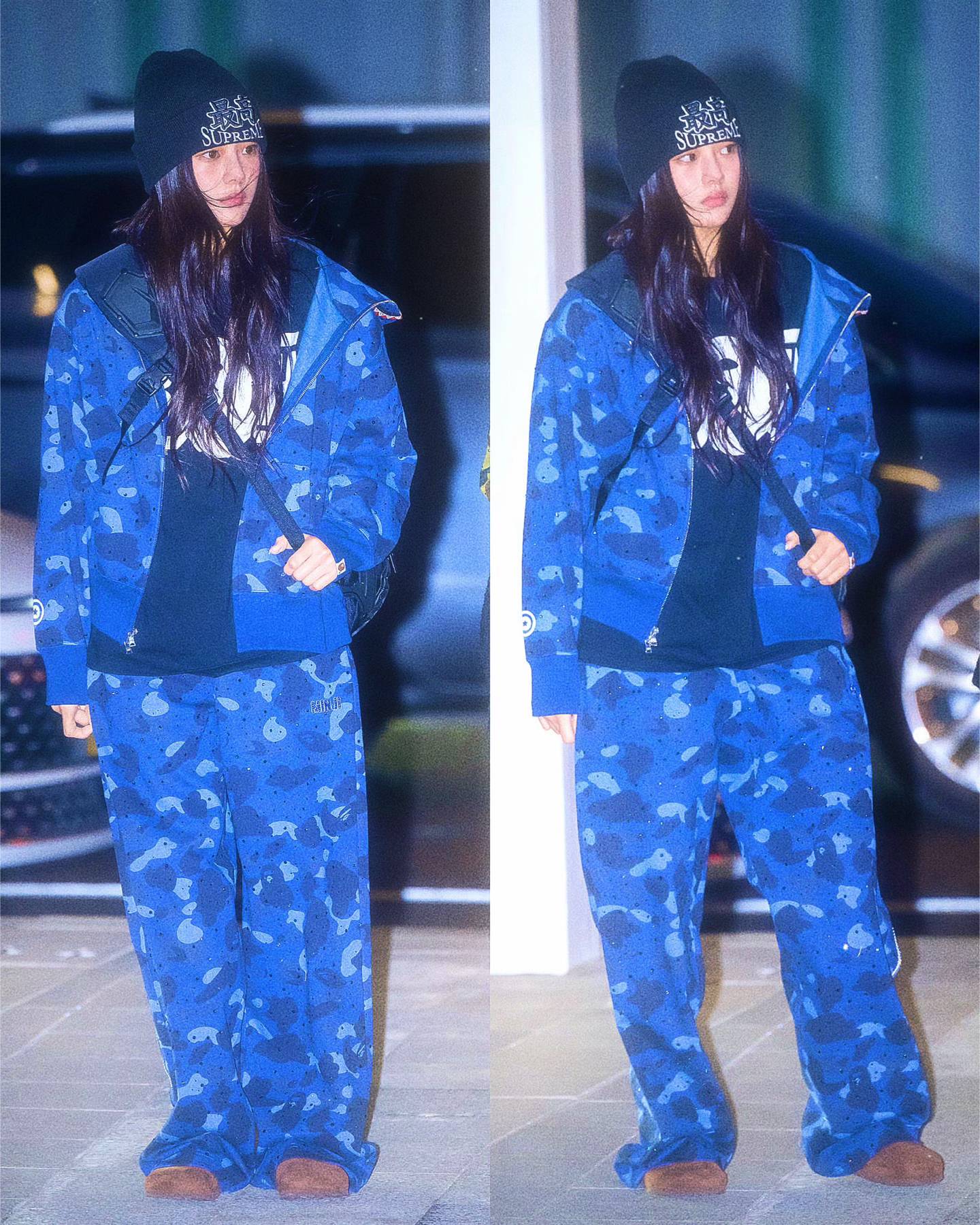 New Urban Camo Hoodie + Pants Set