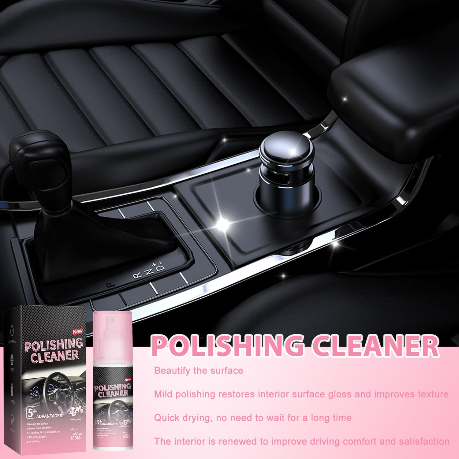 🔥LAST DAY 49% OFF - AutoGleam Car Interior Cleaner