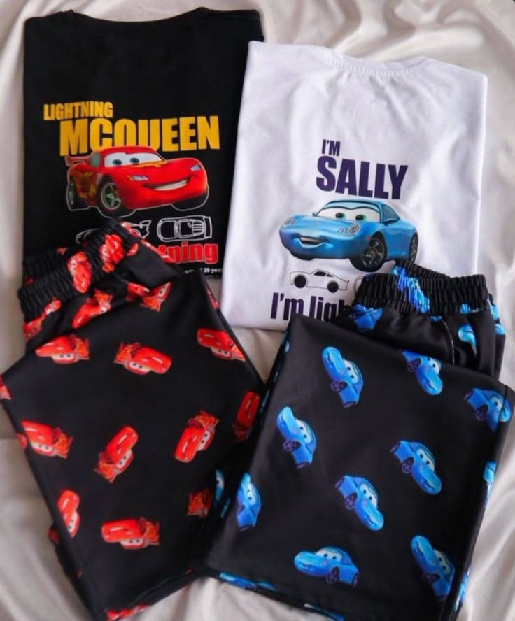 Cozy Matching CarsPajamas 