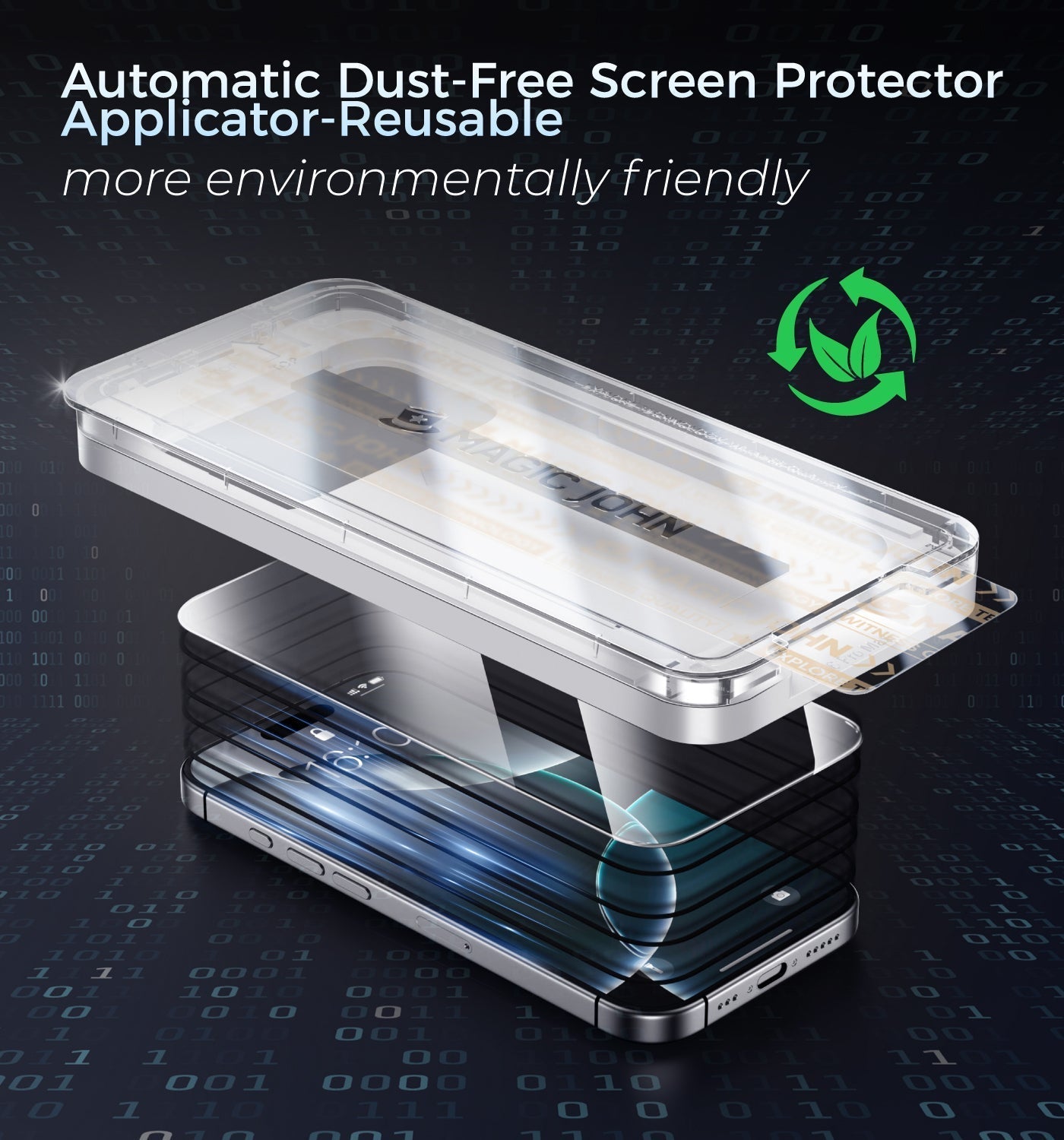 Altura™ GlassGuard - Dust-Free Shield for iPhone 16 Series