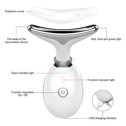 DermLift™ LED EMS Neck Tightening Device