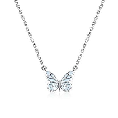 Luminous Radiance Butterfly Necklace