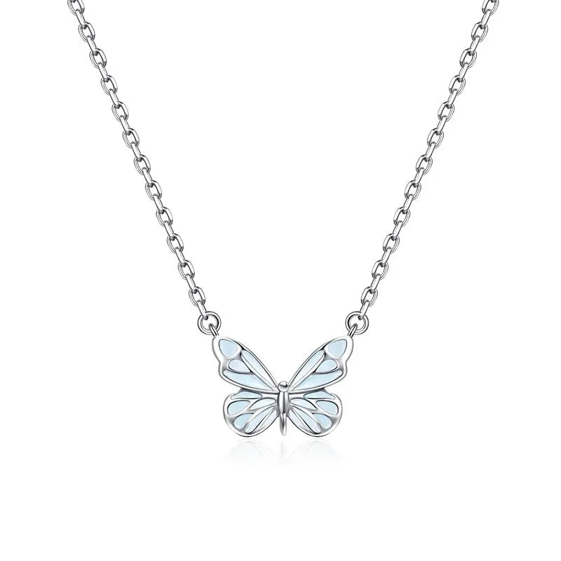 Luminous Radiance Butterfly Necklace