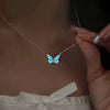 Luminous Radiance Butterfly Necklace