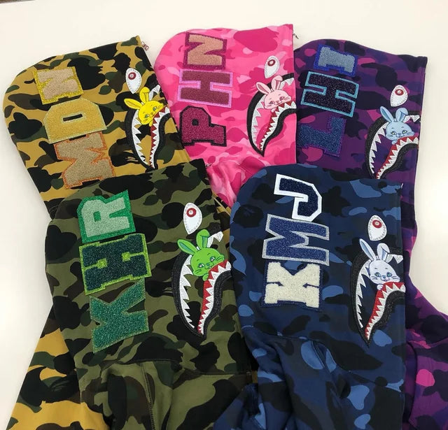 New Urban Camo Hoodie + Pants Set