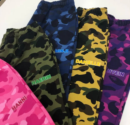 New Urban Camo Hoodie + Pants Set