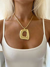 SoftEdge™ Gold Statement Necklace